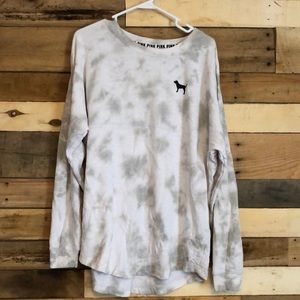 Tie dye pink sweater